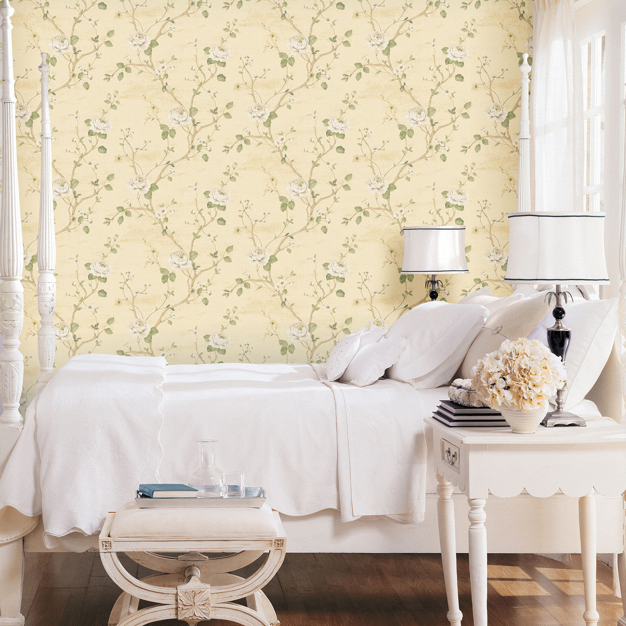 G67602 Luisella Floral Palazzo 2 Wallpaper By Galerie