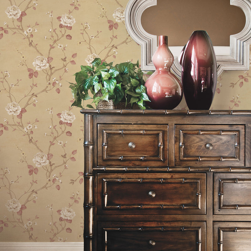 G67604 Luisella Floral Palazzo 2 Wallpaper By Galerie
