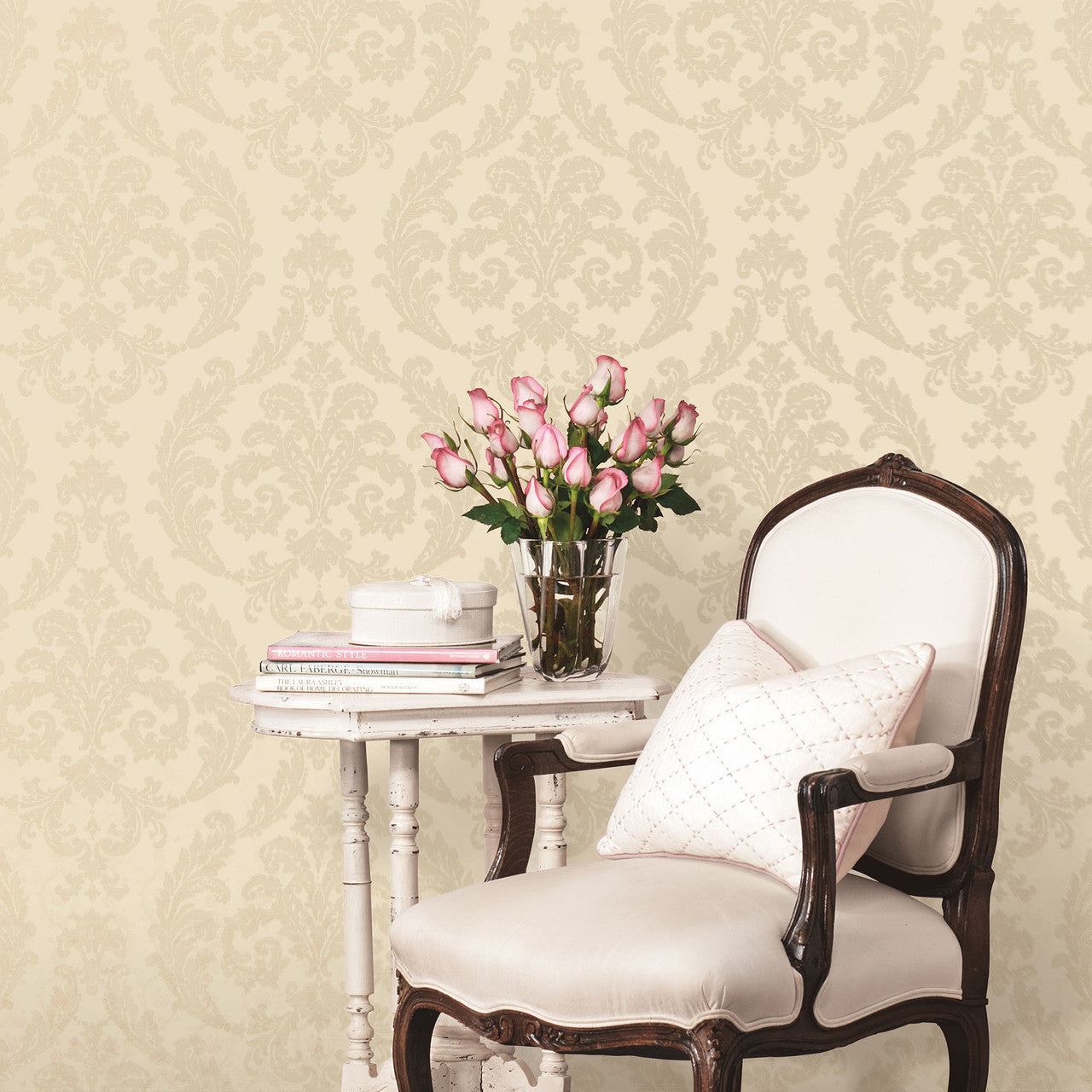 G67607 Silk Damask Palazzo 2 Wallpaper By Galerie