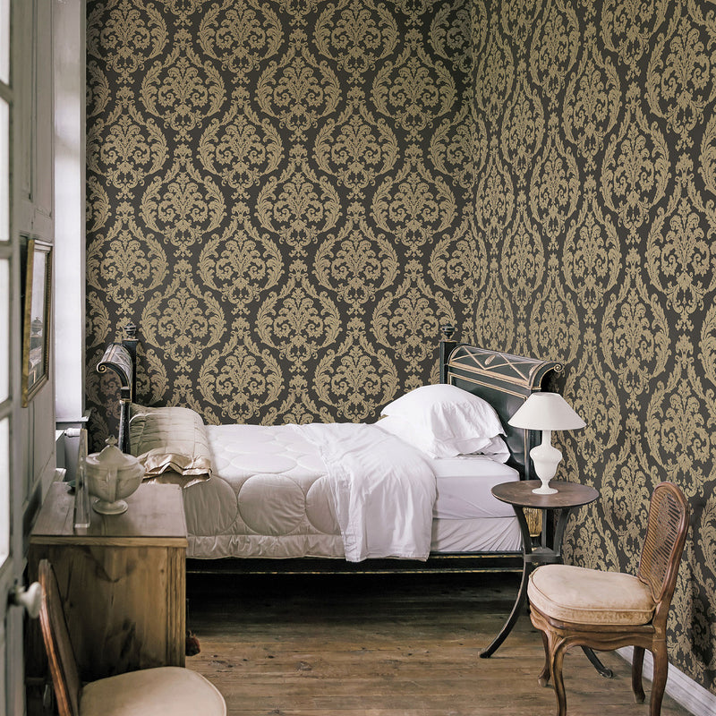 G67613 Silk Damask Palazzo 2 Wallpaper By Galerie