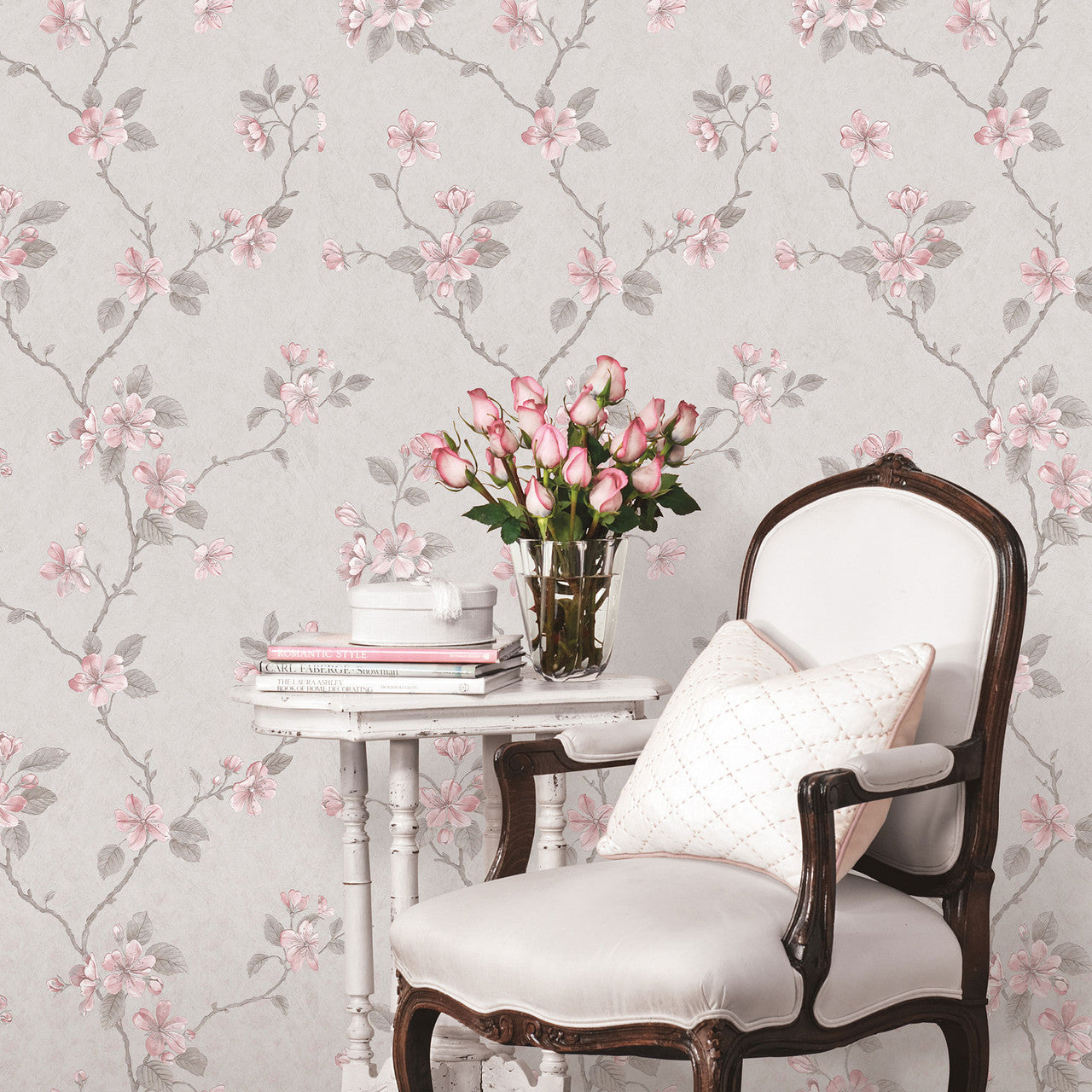 G67614 Dogwood Floral Palazzo 2 Wallpaper By Galerie