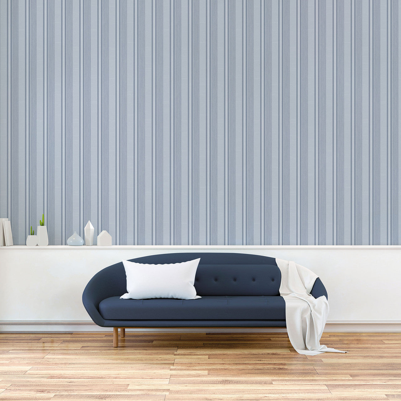 G67624 Silk Stripe Palazzo 2 Wallpaper By Galerie