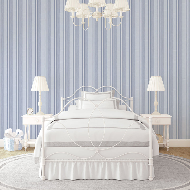 G67624 Silk Stripe Palazzo 2 Wallpaper By Galerie