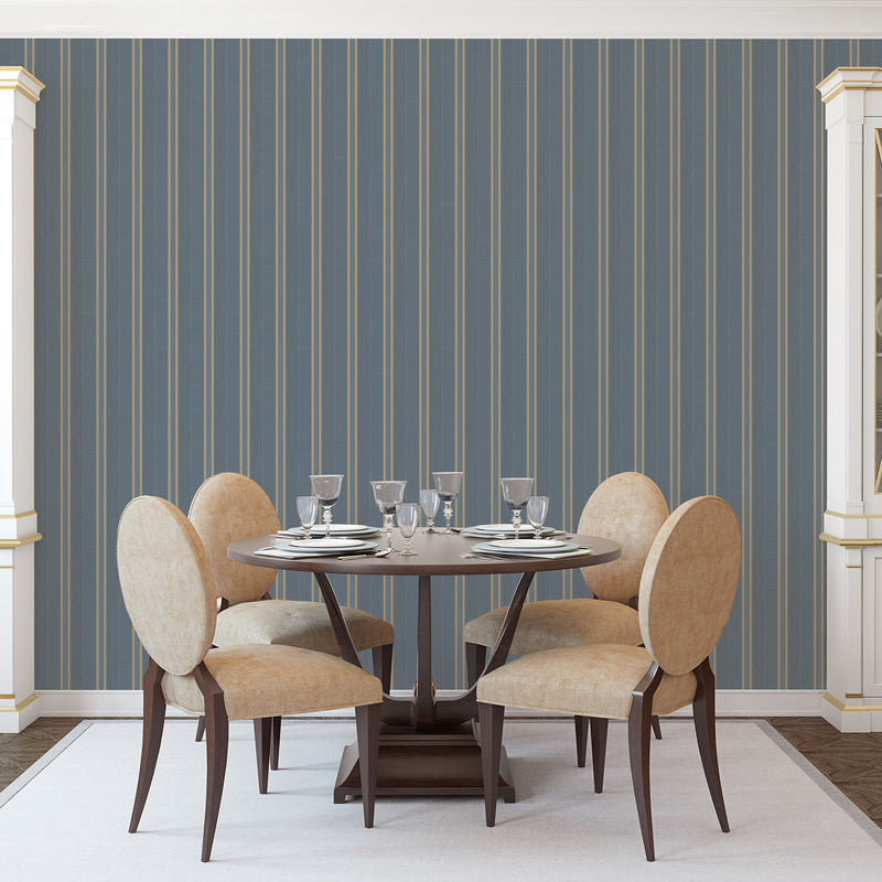 G67628 Silk Stripe Palazzo 2 Wallpaper By Galerie