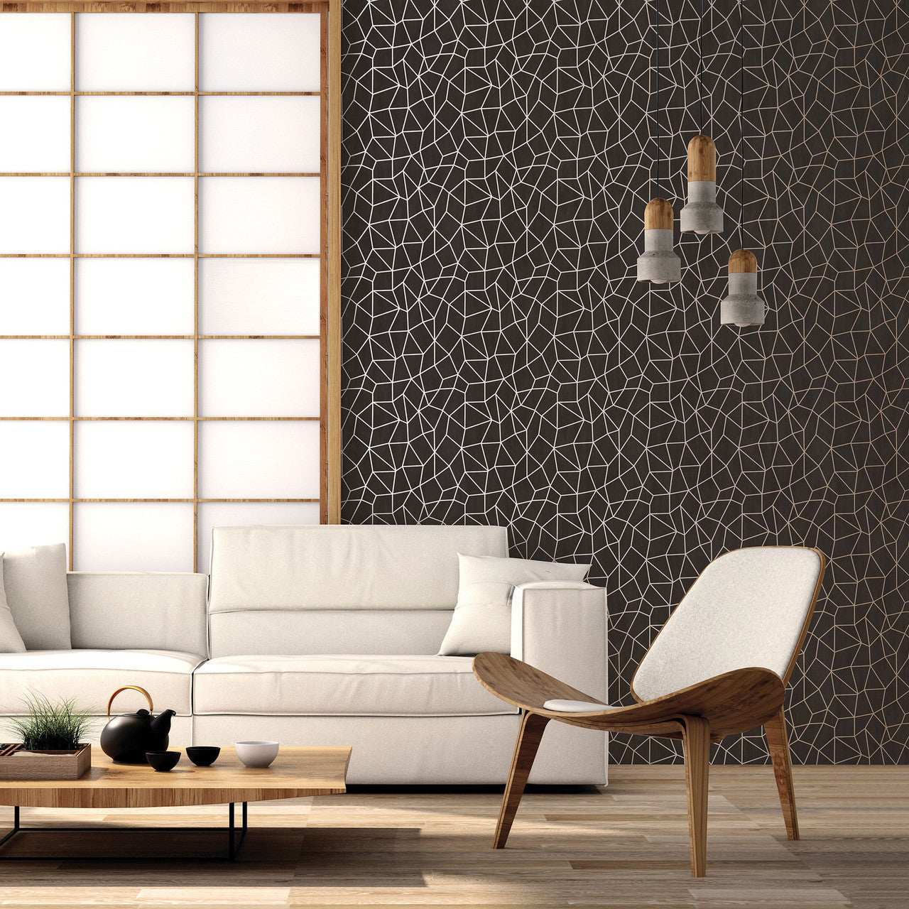 G67694 Glitter Web Special FX 2 Wallpaper By Galerie