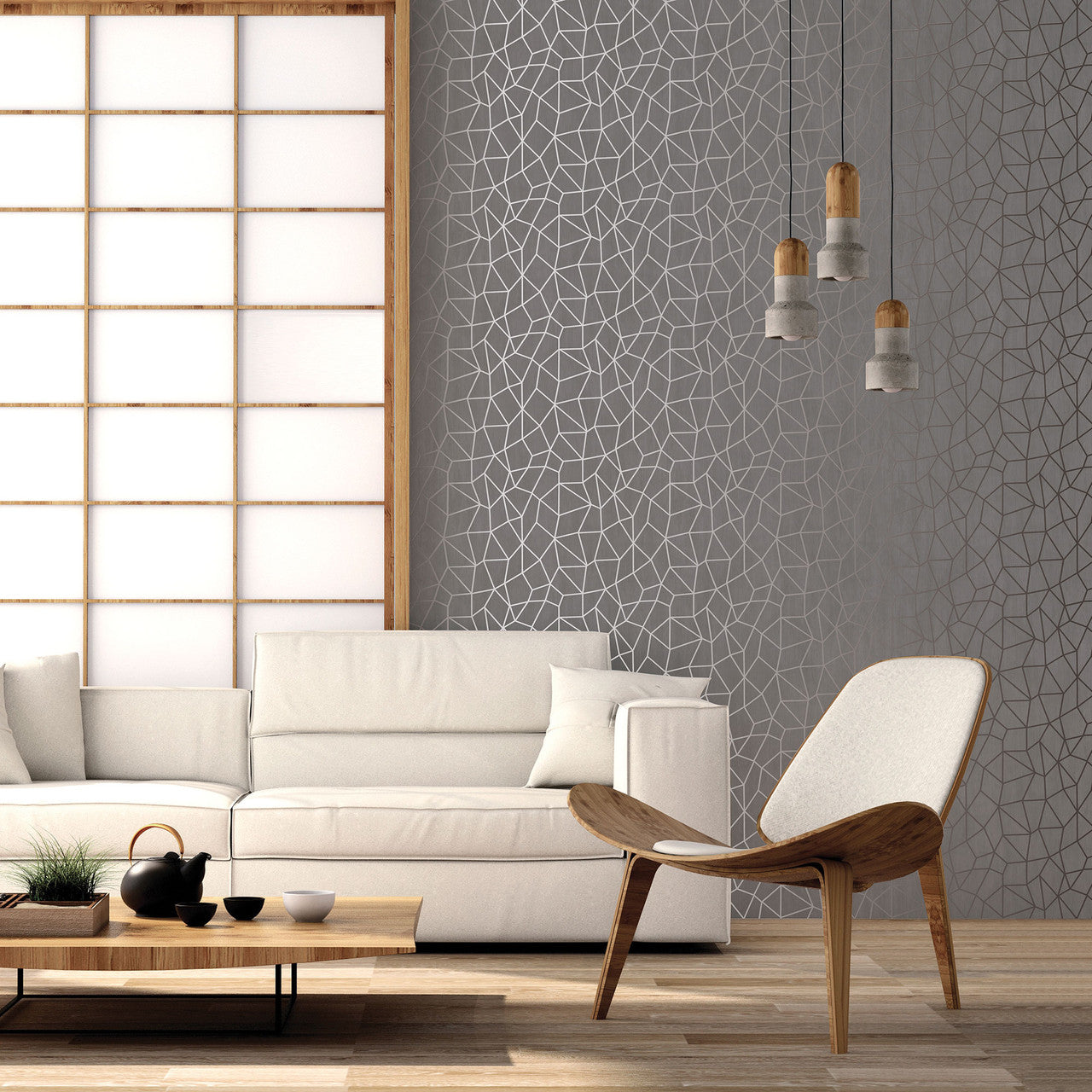 G67698 Glitter Web Special FX 2 Wallpaper By Galerie