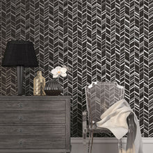 G67716 Glitter Chevrons Special FX 2 Wallpaper By Galerie