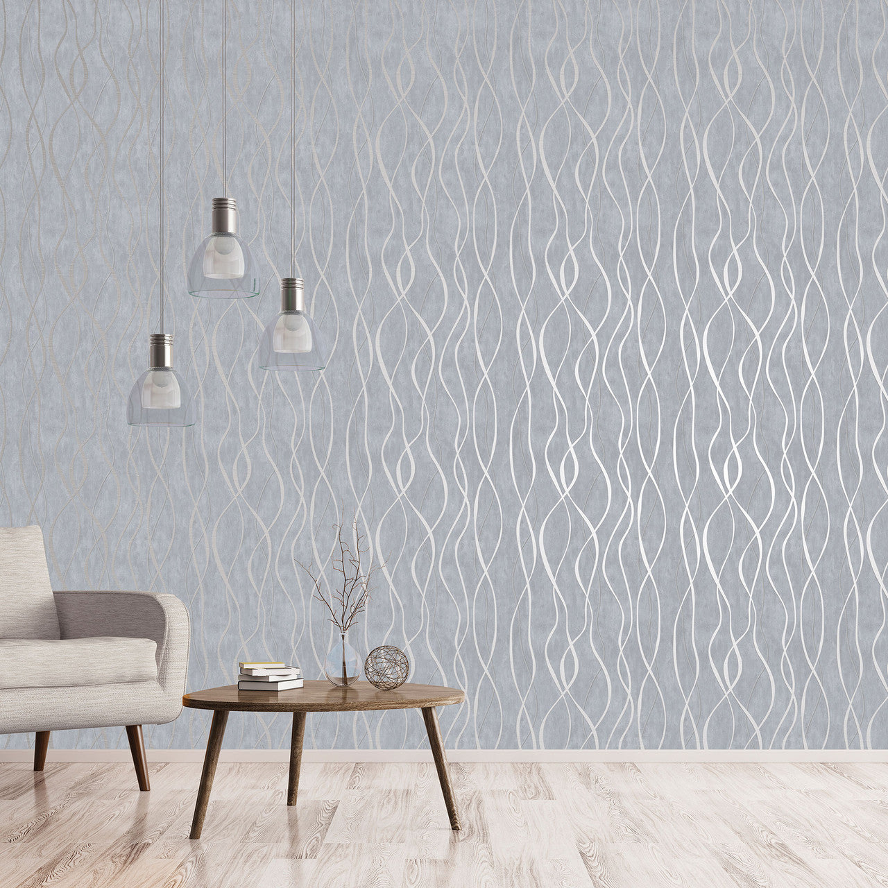 G67733 Glitter Ribbons Special FX 2 Wallpaper By Galerie