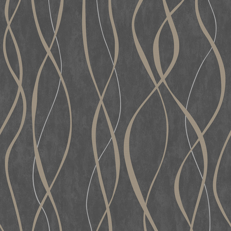 G67737 Glitter Ribbons Special FX 2 Wallpaper By Galerie