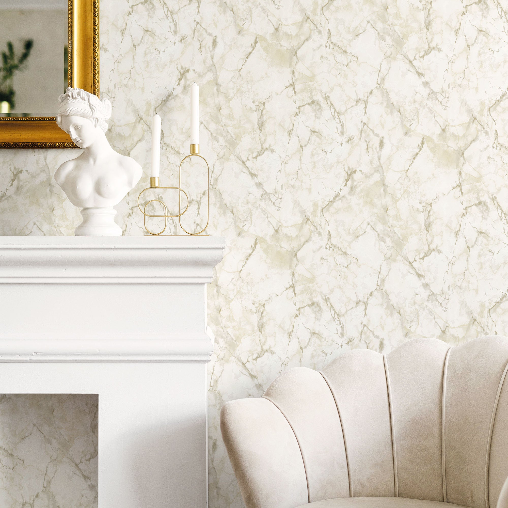 G67753 Marble Natural FX 2 Wallpaper By Galerie