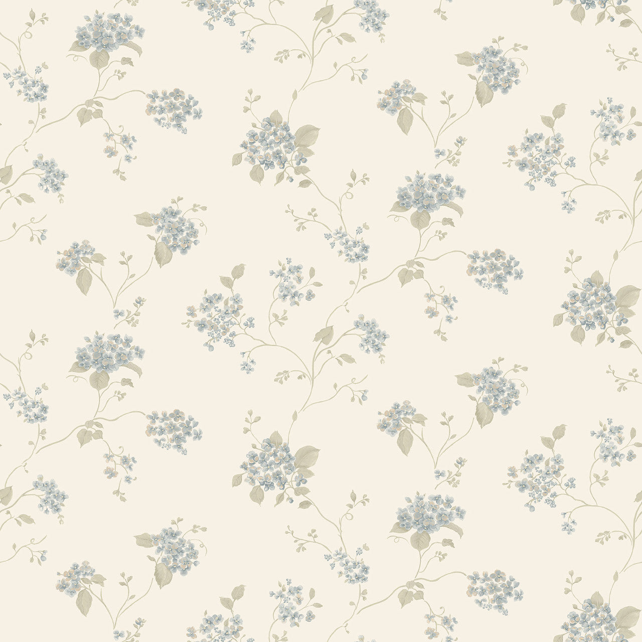 G67865 Hydrangea Trail Miniatures 3 Wallpaper By Galerie