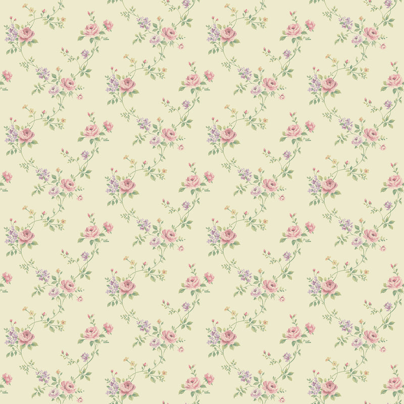 G67895 Multi Floral Trail Miniatures 3 Wallpaper By Galerie
