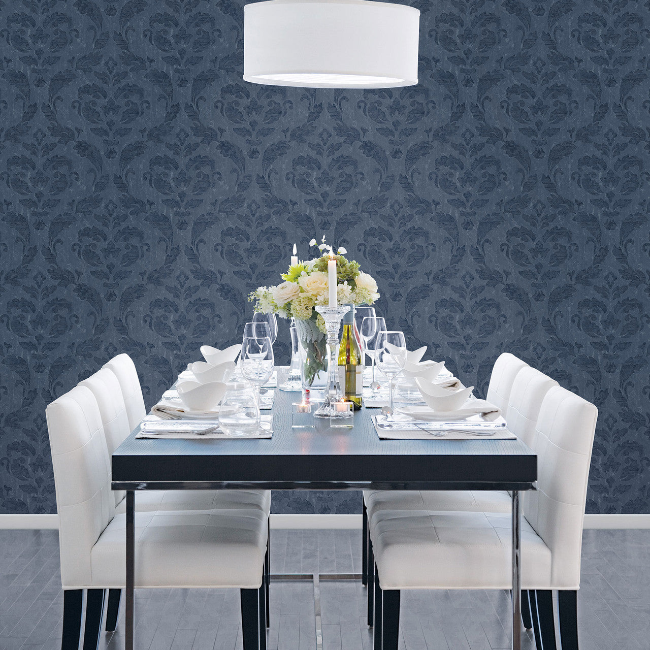 G68014 Damask Utopia Wallpaper By Galerie