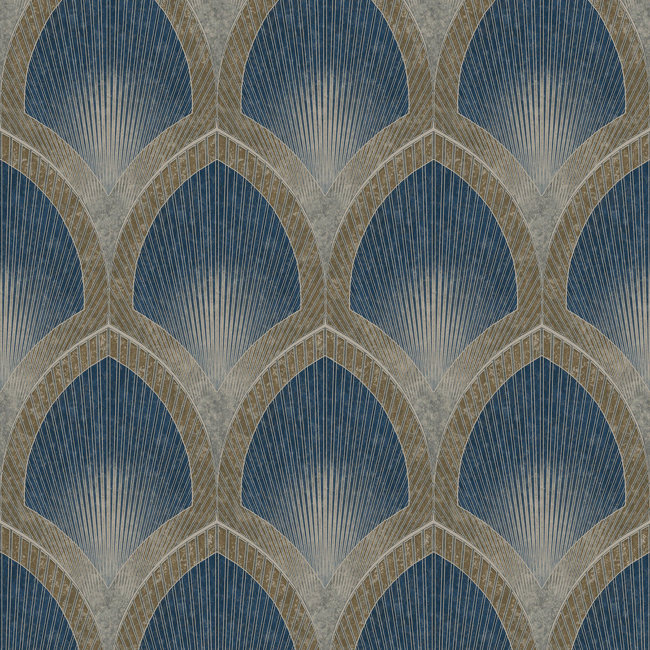 G68083 Nouveau Scallop Special FX 2 Wallpaper By Galerie