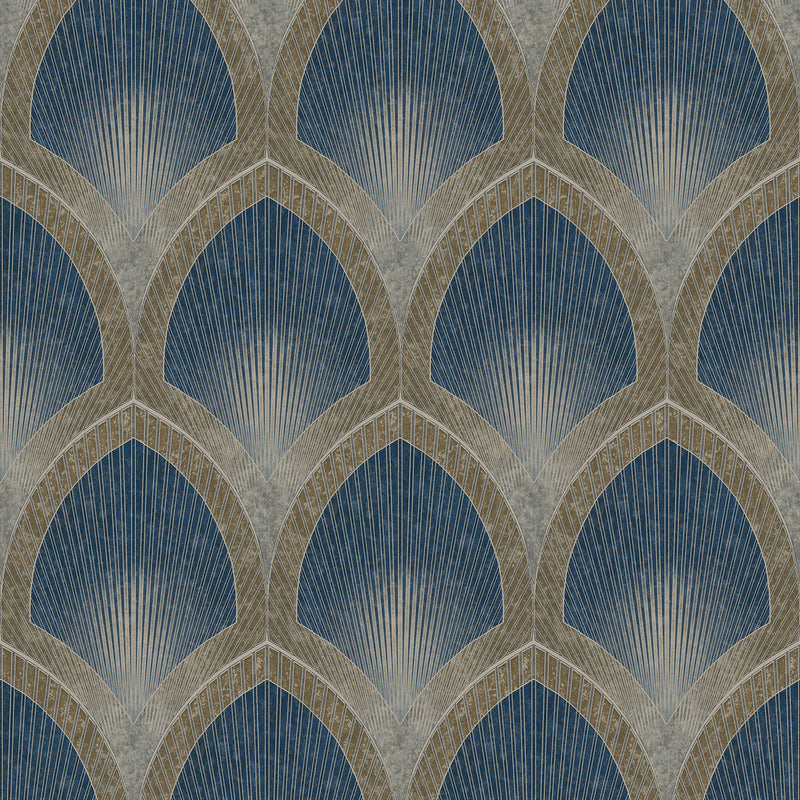 G68083 Nouveau Scallop Special FX 2 Wallpaper By Galerie