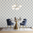 G68671 Medallion Damask Palazzo 2 Wallpaper By Galerie