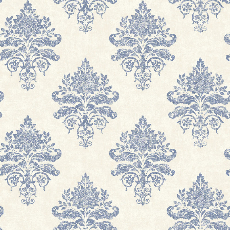 G68671 Medallion Damask Palazzo 2 Wallpaper By Galerie