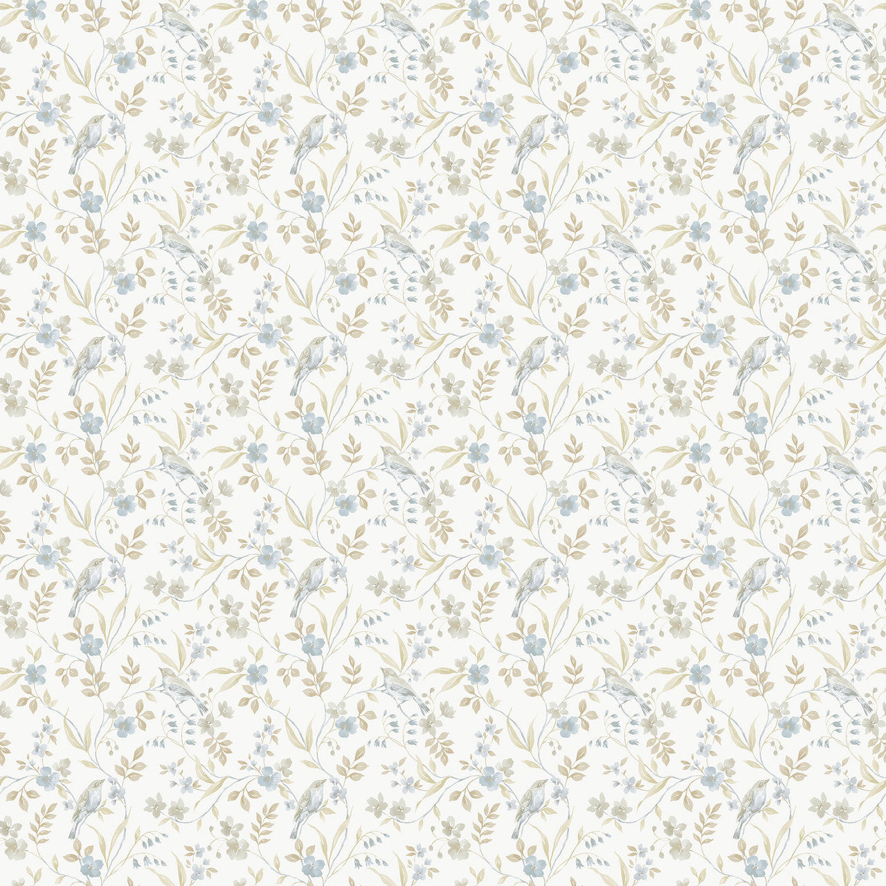 G68713 Garden Bird Miniatures 3 Wallpaper By Galerie