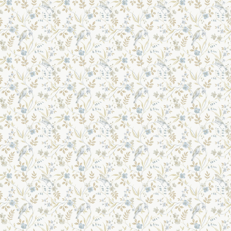 G68713 Garden Bird Miniatures 3 Wallpaper By Galerie