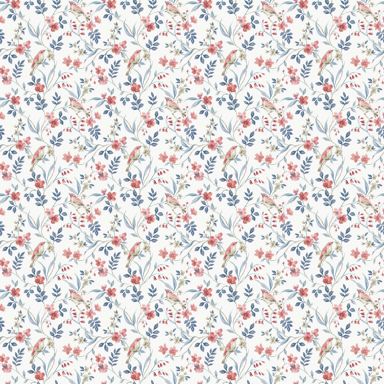 G68715 Garden Bird Miniatures 3 Wallpaper By Galerie