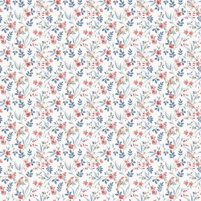 G68715 Garden Bird Miniatures 3 Wallpaper By Galerie