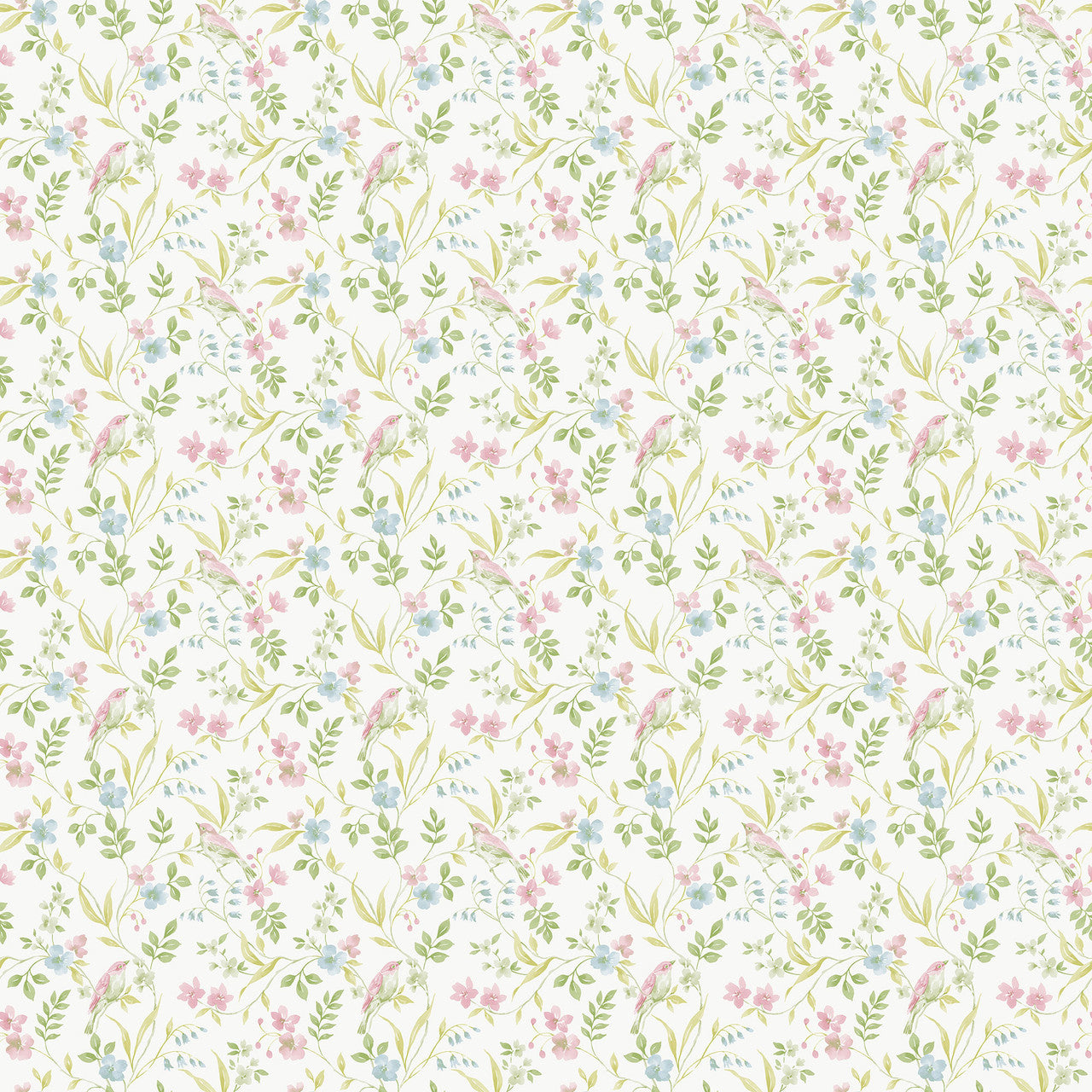 G68716 Garden Bird Miniatures 3 Wallpaper By Galerie