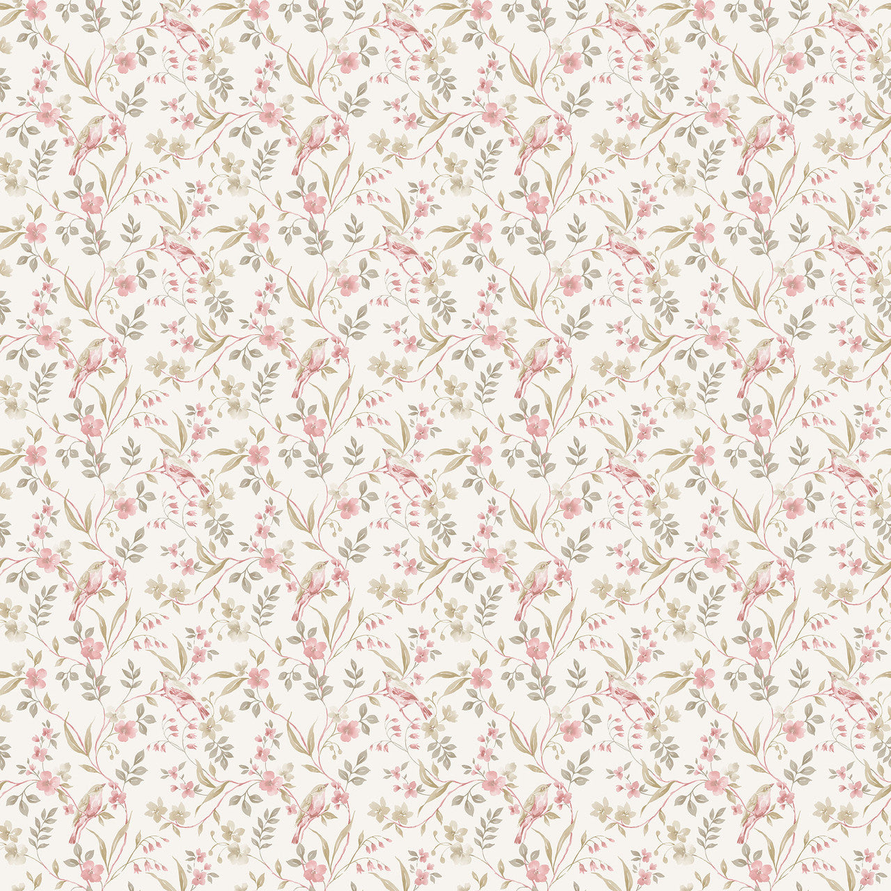 G68717 Garden Bird Miniatures 3 Wallpaper By Galerie