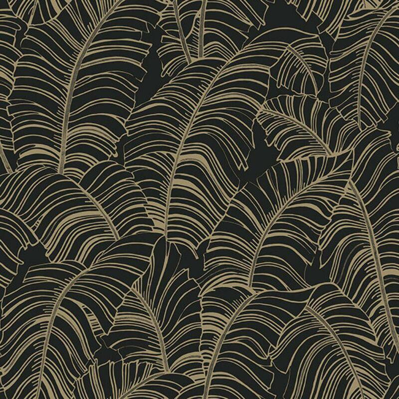 G78301 Bazaar Palm Leaf Wallpaper by Galerie