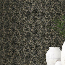 G78300 Bazaar Palm Leaf Wallpaper by Galerie