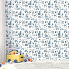 G78360 Construction Tiny Tots 2 Wallpaper by Galerie