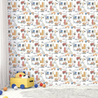 G78361 Construction Tiny Tots 2 Wallpaper by Galerie