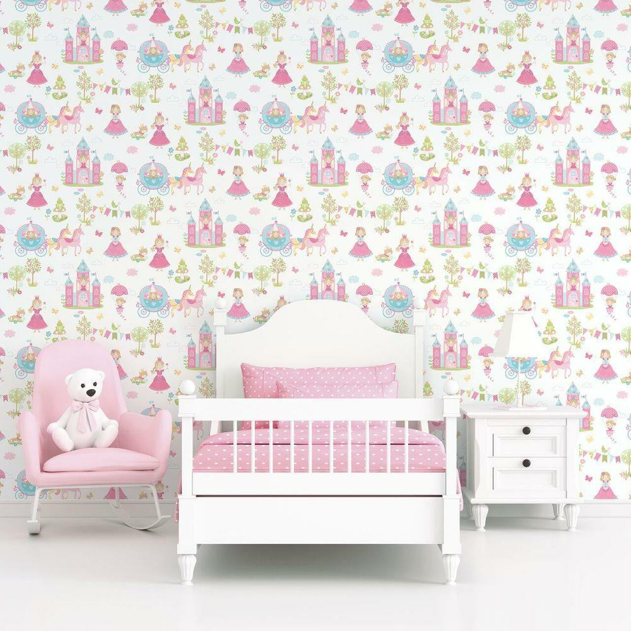 G78372 Fairytale Tiny Tots 2 Wallpaper by Galerie
