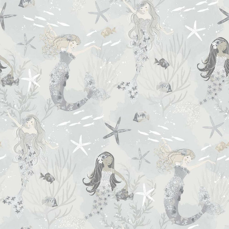 G78389 Mermaids Tiny Tots 2 Wallpaper by Galerie