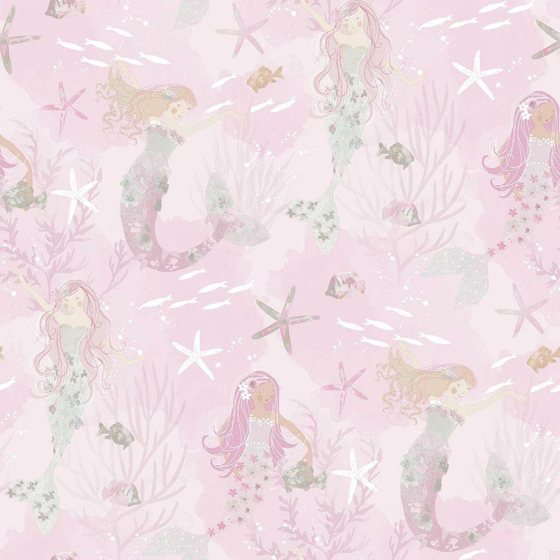 G78390 Mermaids Tiny Tots 2 Wallpaper by Galerie