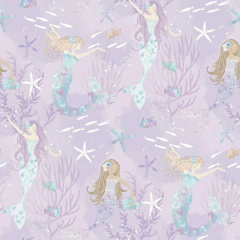 G78391 Mermaids Tiny Tots 2 Wallpaper by Galerie
