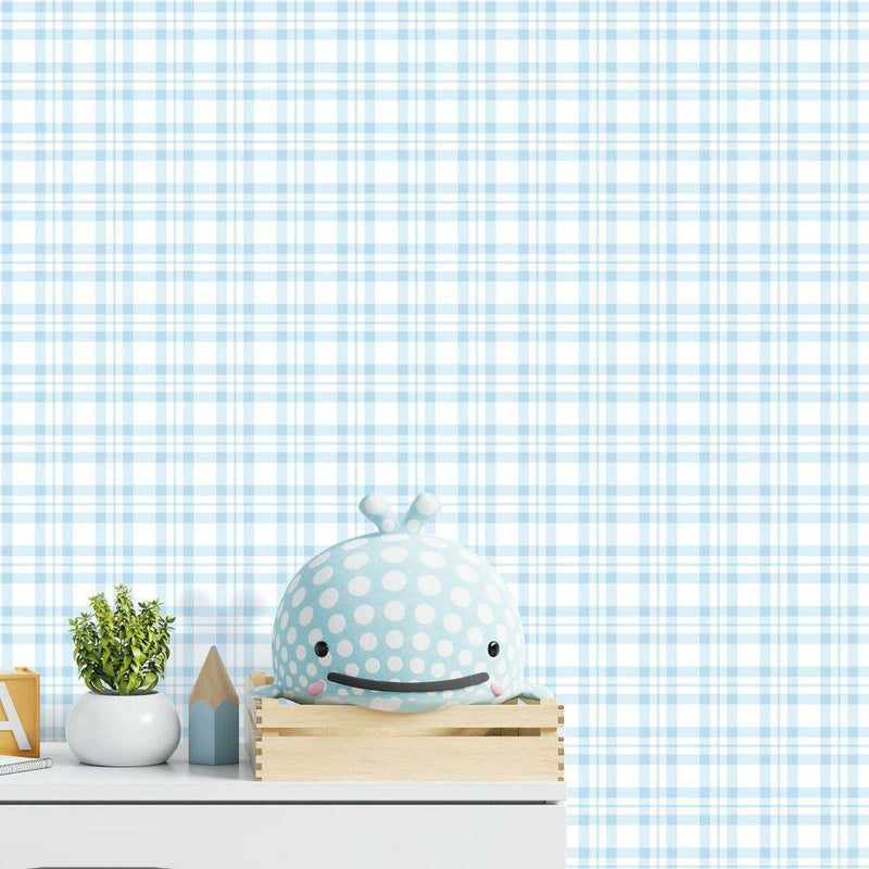 G78395 Plaid Tiny Tots 2 Wallpaper by Galerie