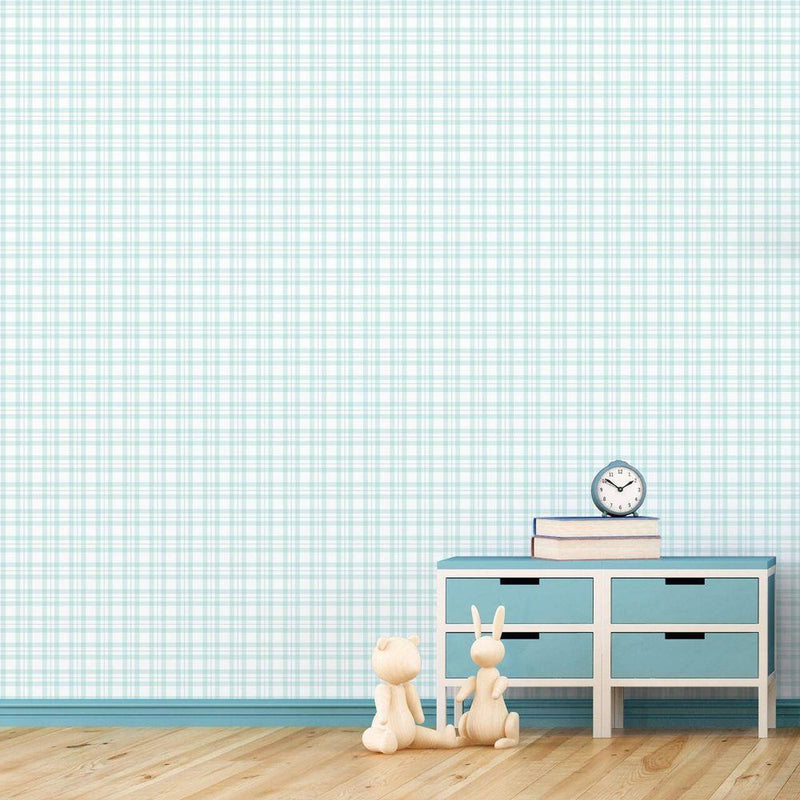 G78397 Plaid Tiny Tots 2 Wallpaper by Galerie