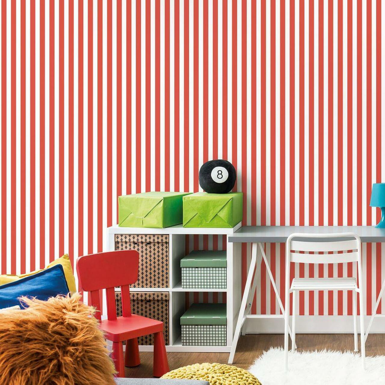 G78404 Regency Stripe Tiny Tots 2 Wallpaper by Galerie