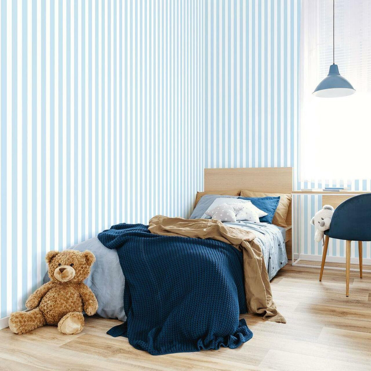 G78405 Regency Stripe Tiny Tots 2 Wallpaper by Galerie