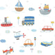 Transportation Tiny Tots 2 Wallpaper by Galerie