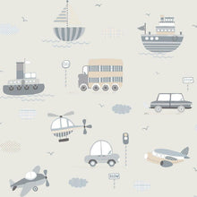 G78417 Transportation Tiny Tots 2 Wallpaper by Galerie