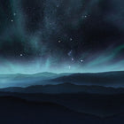 G78420 Night Sky Mural Atmosphere Wallpaper by Galerie