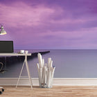 G78422 Purple Pier Mural Atmosphere Wallpaper by Galerie
