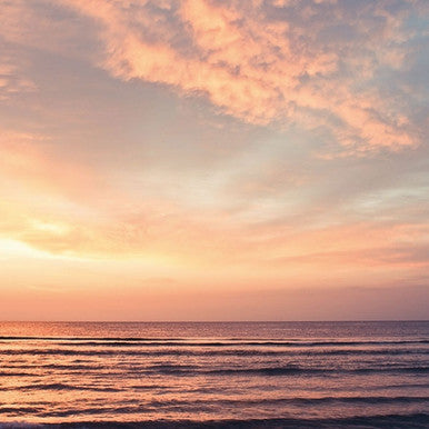 Sunset Beach Mural Atmosphere Wallpaper by Galerie