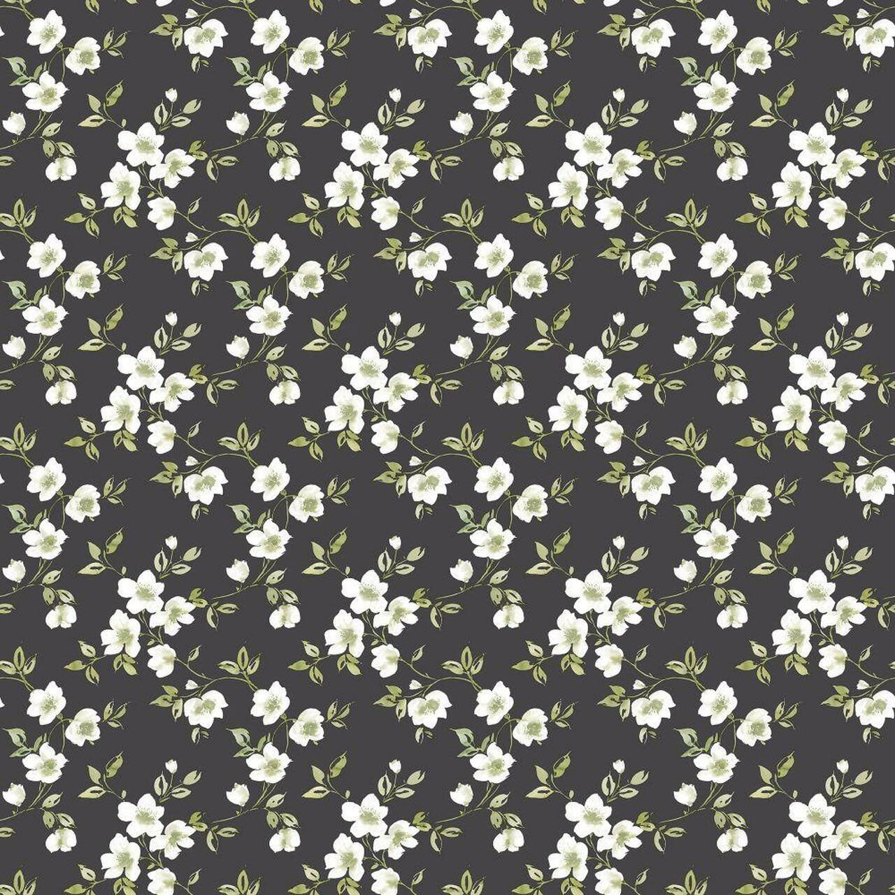 G78480 Anemone Mini Secret Garden Wallpaper by Galerie