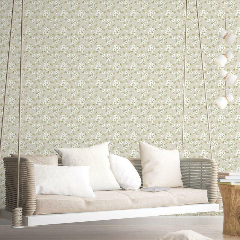 G78488 Anemone Mini Secret Garden Wallpaper by Galerie