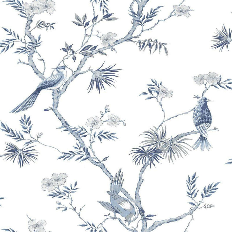G78489 Classic Bird Trail Secret Garden Wallpaper by Galerie