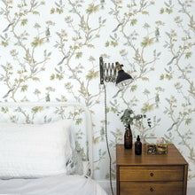 G78492 Classic Bird Trail Secret Garden Wallpaper by Galerie