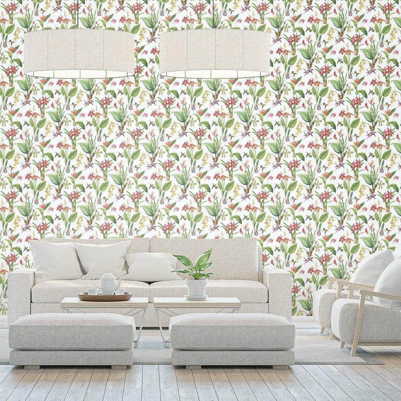 G78505 Cottage Botanical Secret Garden Wallpaper by Galerie