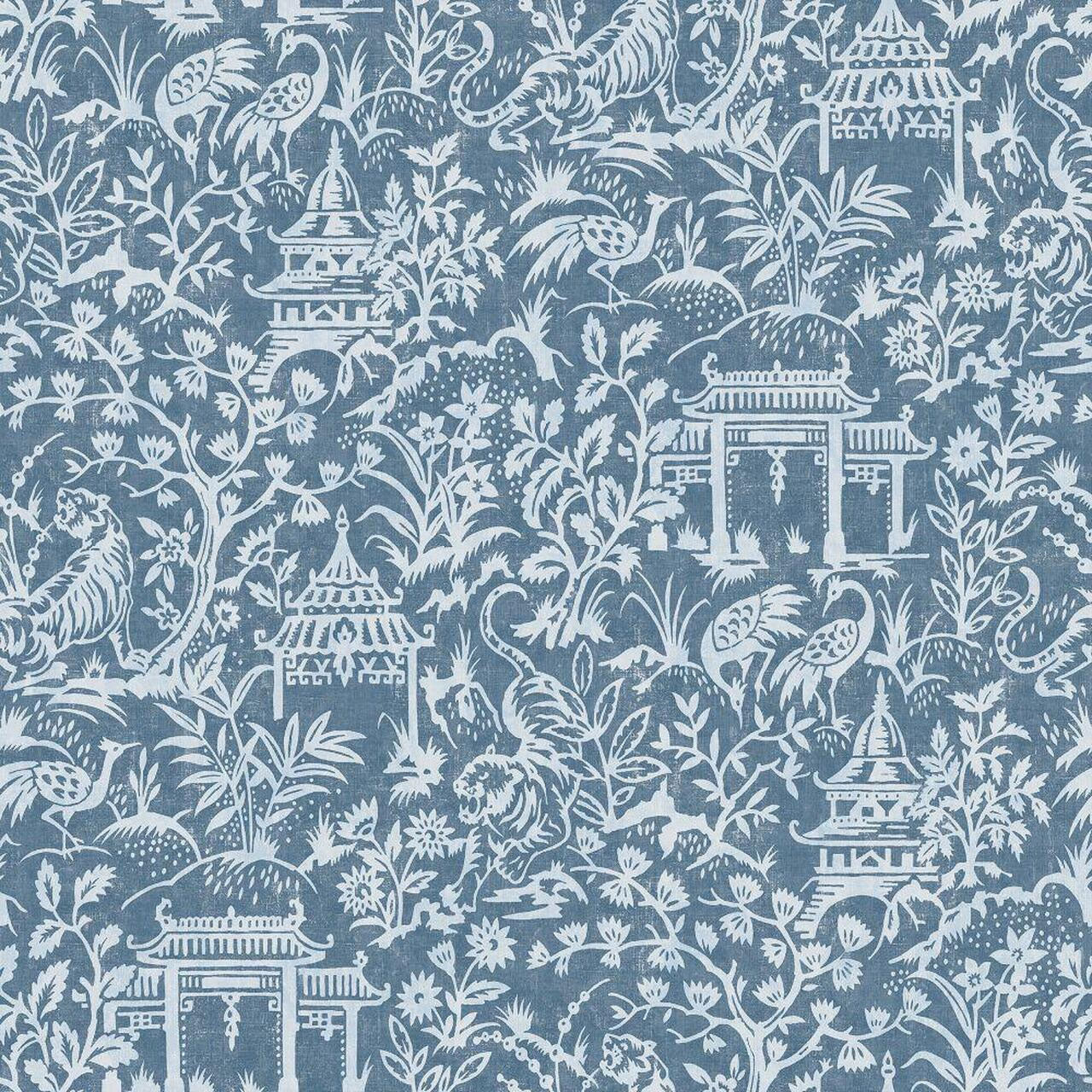 G78508 Garden Toile Secret Garden Wallpaper by Galerie